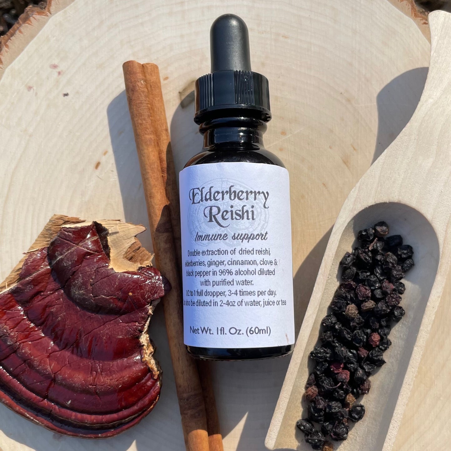 Elderberry Reishi tincture